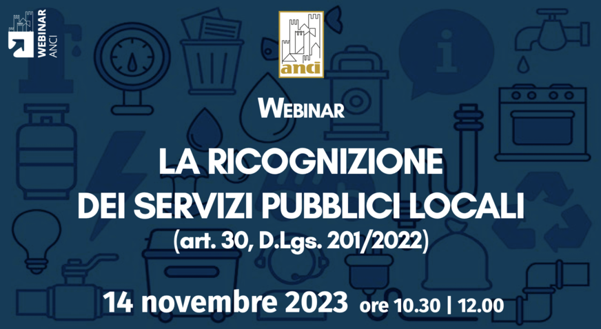 La ricognizione dei servizi pubblici locali (art. 30, D.Lgs. 201/2022)